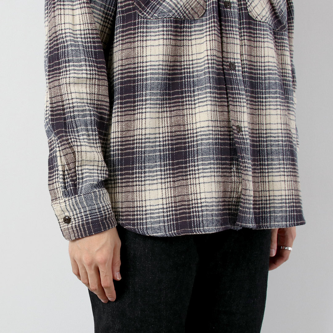 FOB FACTORY / F3510 Heavy Flannel Work Shirt