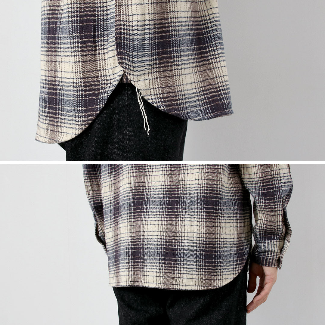 FOB FACTORY / F3510 Heavy Flannel Work Shirt