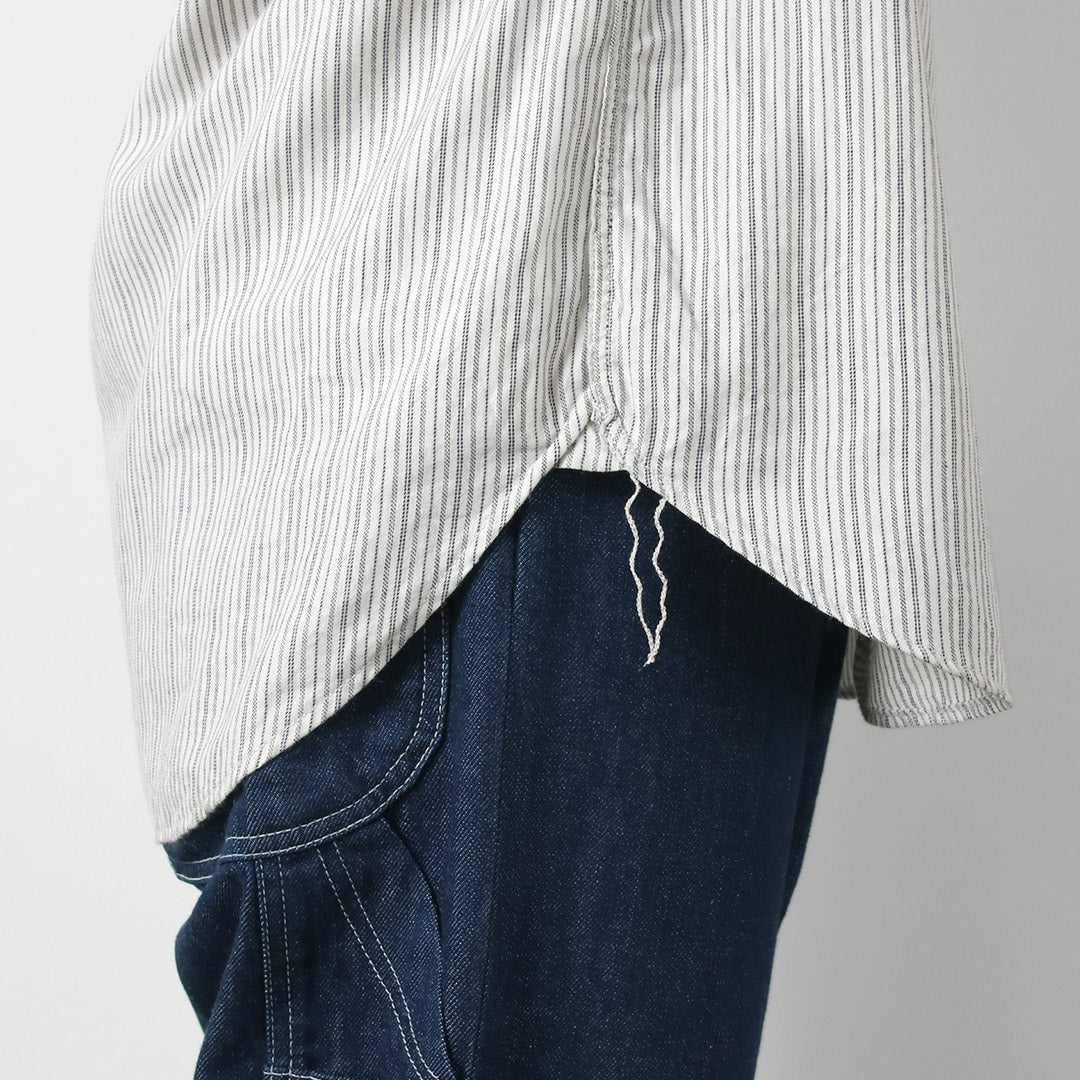 FOB FACTORY / F3511 Band Collar Shirt