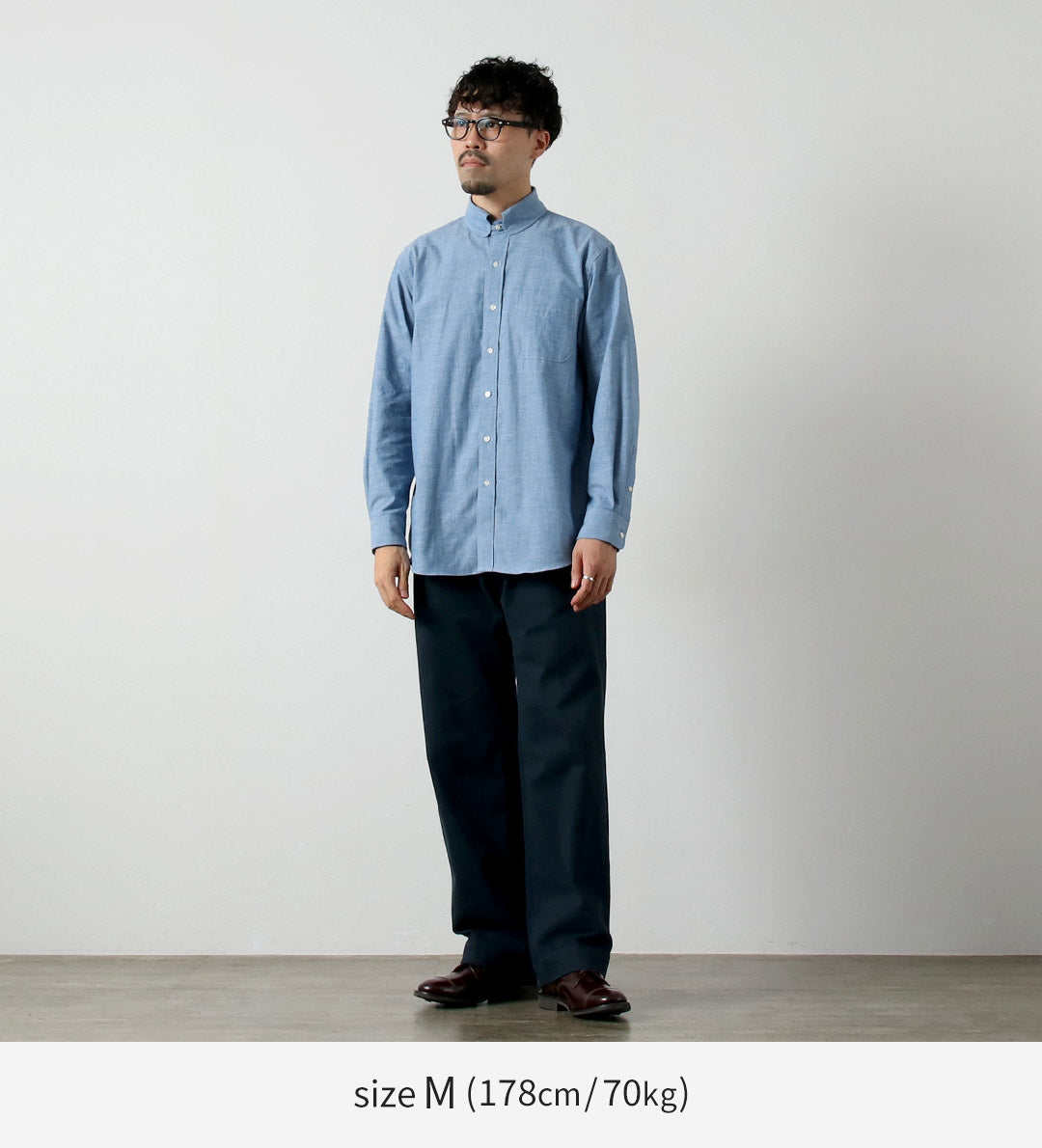 D.C.WHITE / American Tab Collar Dress Shirt