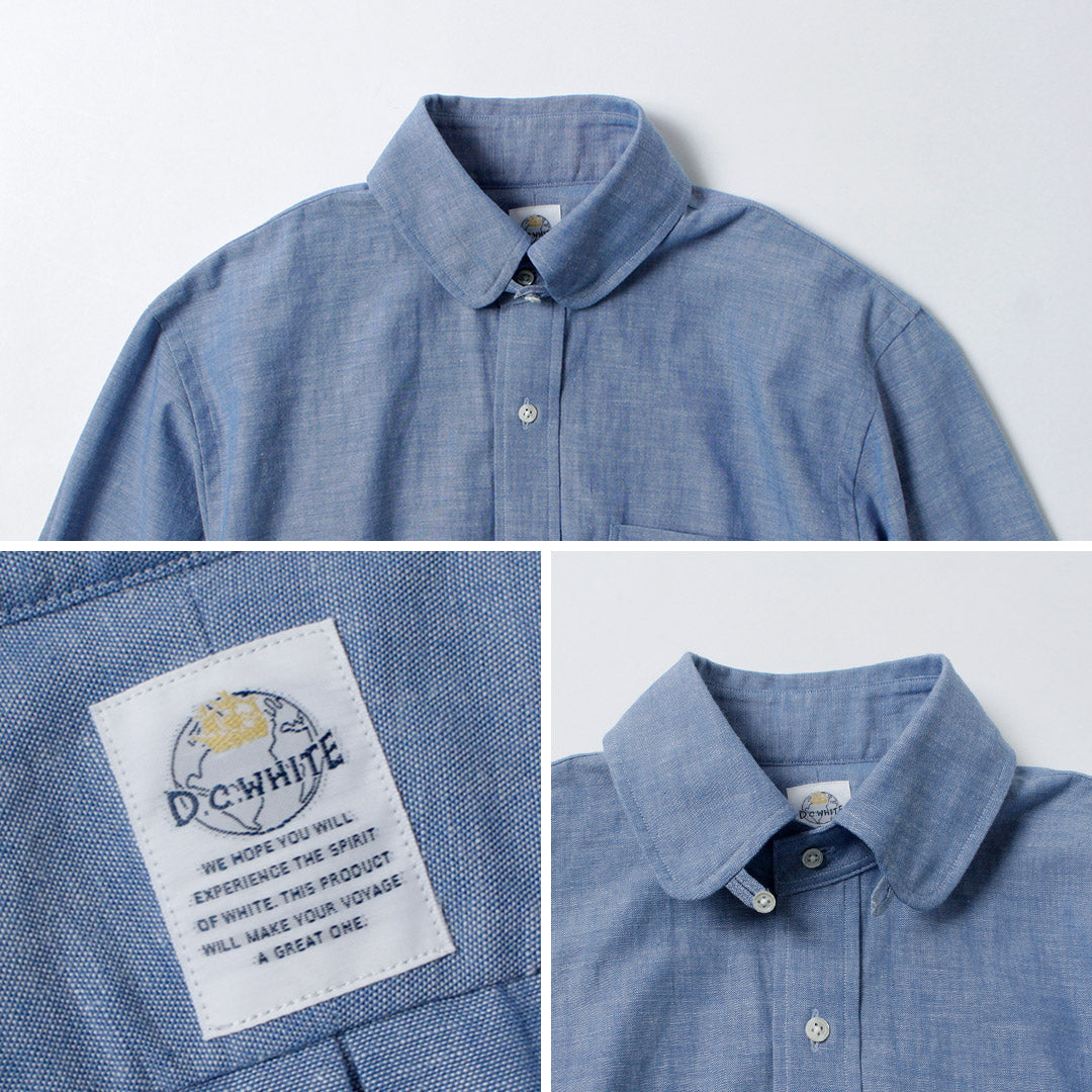 D.C.WHITE / American Tab Collar Dress Shirt