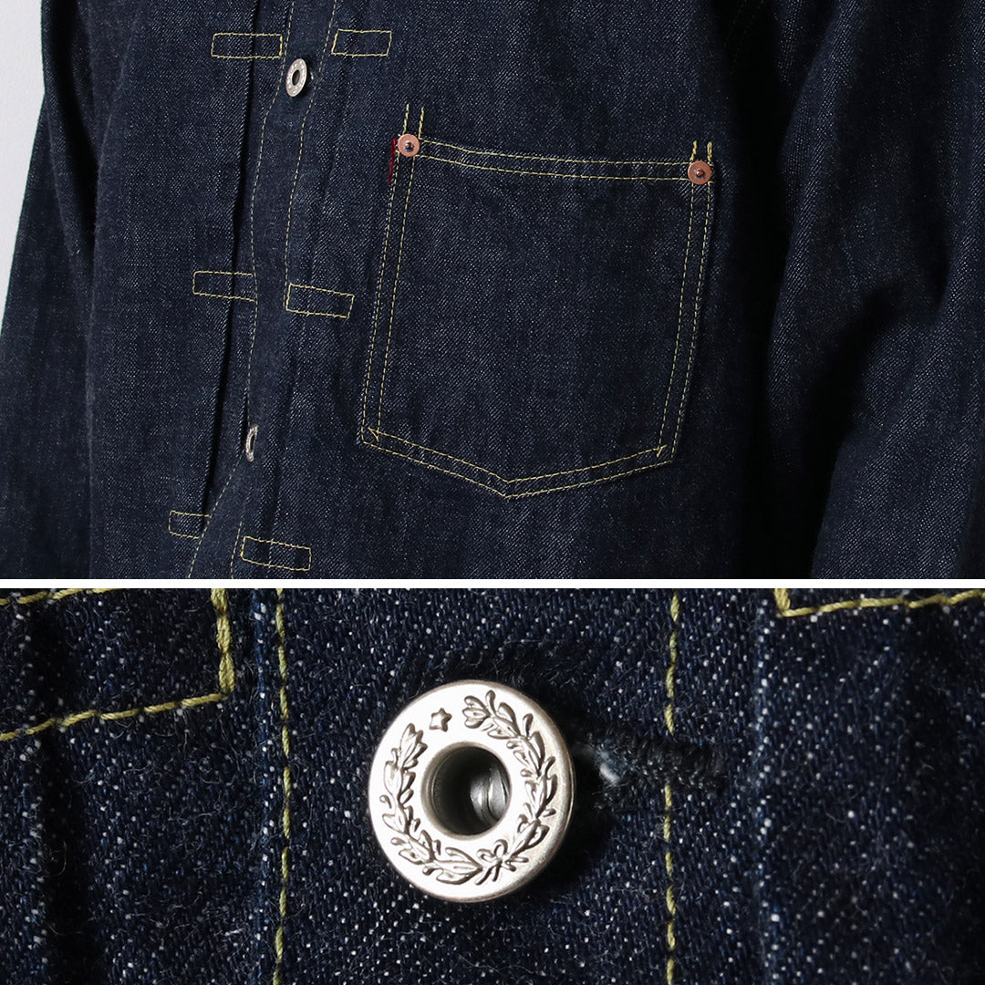 REMI RELIEF / 12oz Denim WWII Model One-washed Denim Jacket