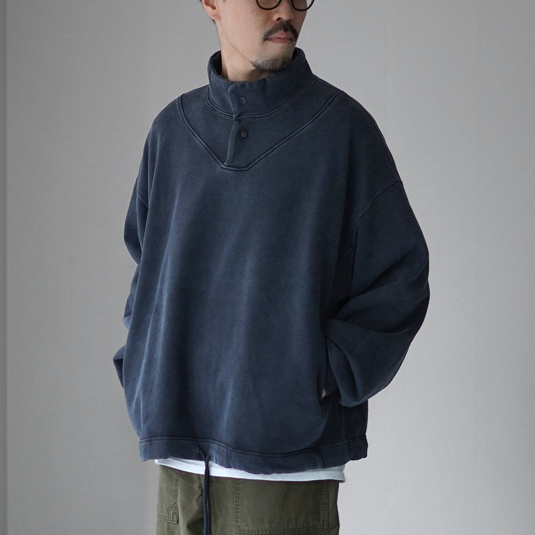 REMI RELIEF / SP 가공 스포츠 스웨트 크루