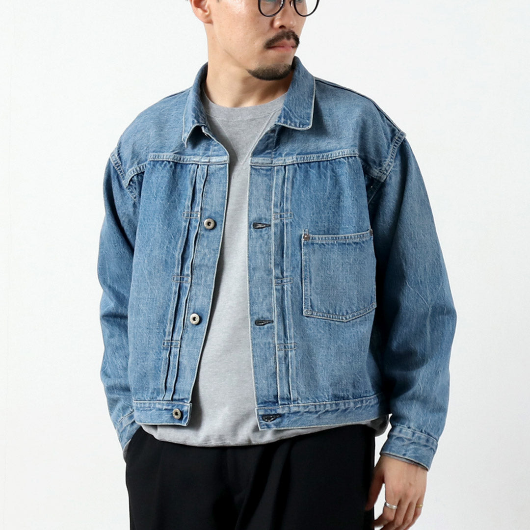 REMI RELIEF / 12oz WWII Model Used Denim Jacket