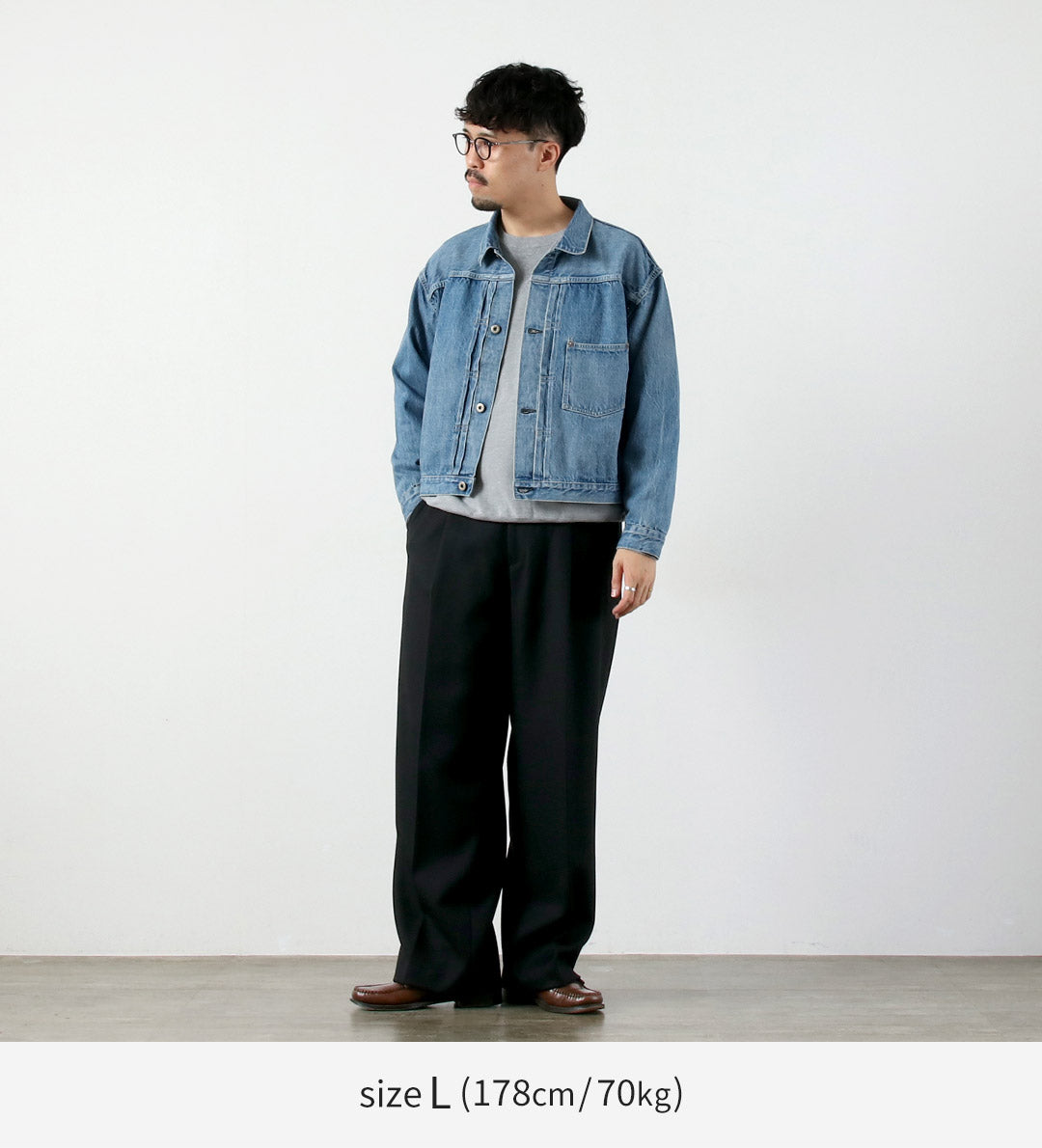 REMI RELIEF / 12oz WWII Model Used Denim Jacket