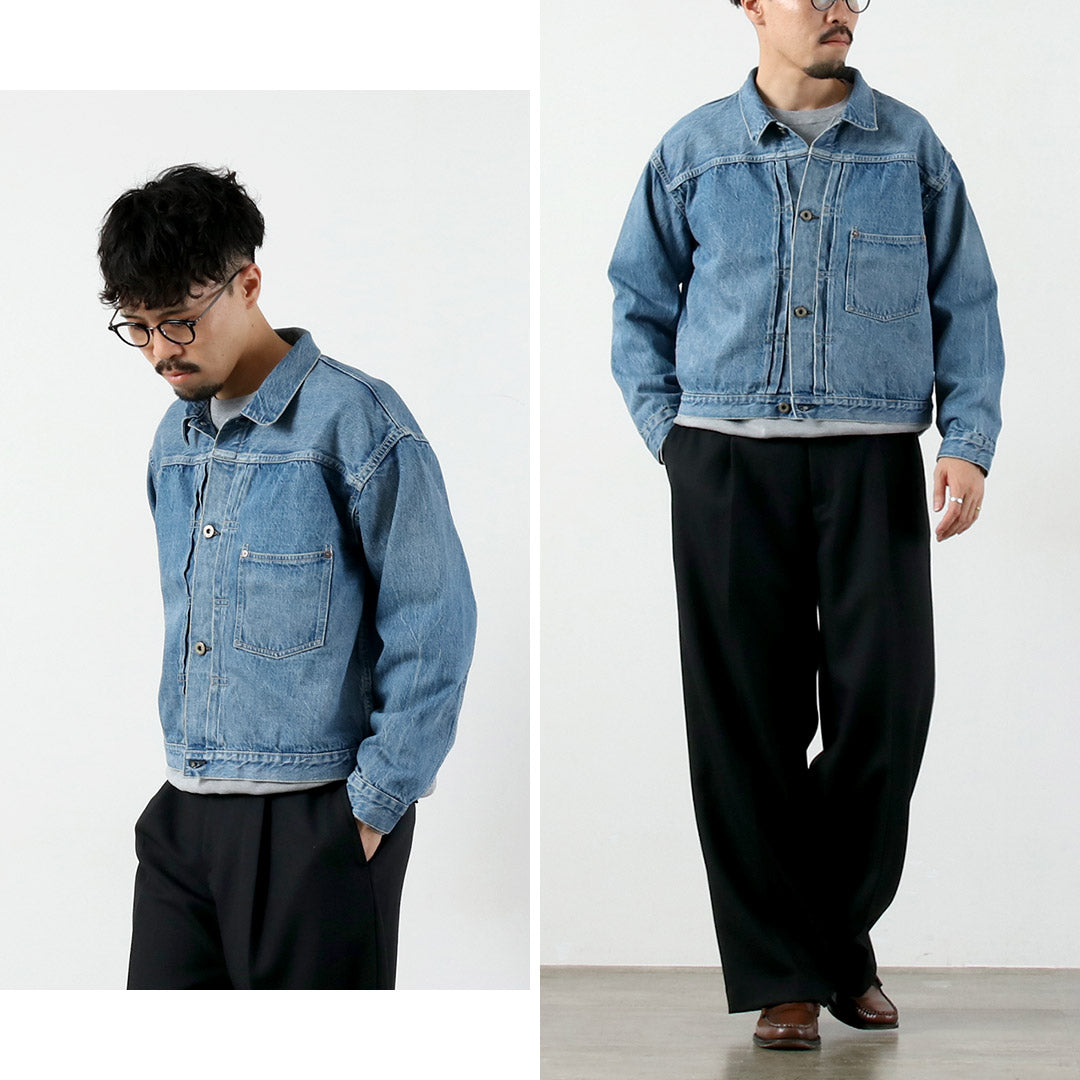 REMI RELIEF / 12oz WWII Model Used Denim Jacket
