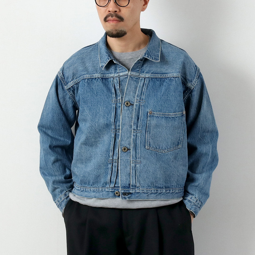 REMI RELIEF / 12oz WWII Model Used Denim Jacket