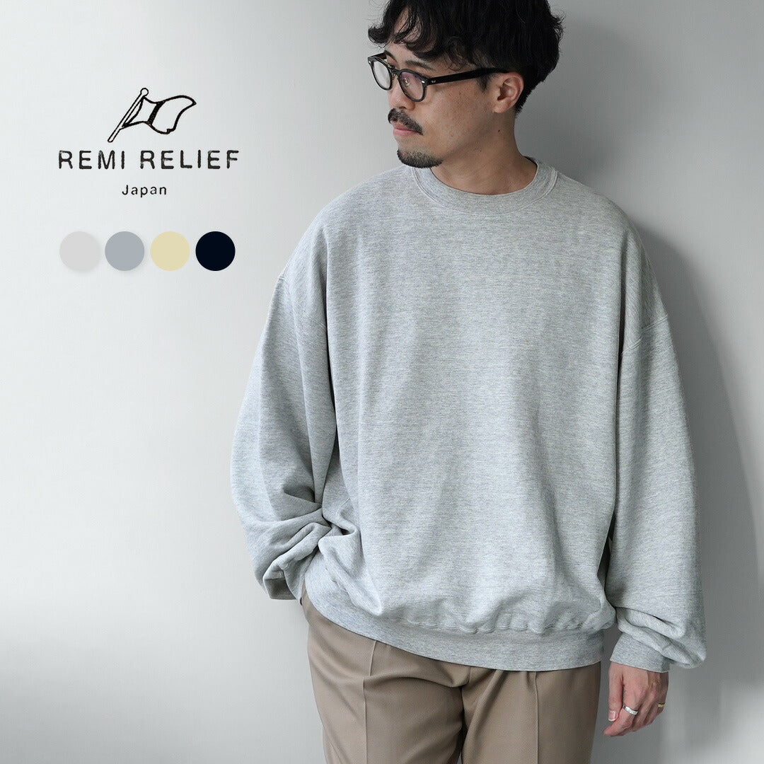REMI RELIEF / SP 가공 3 플라잉 백 헤어 크루