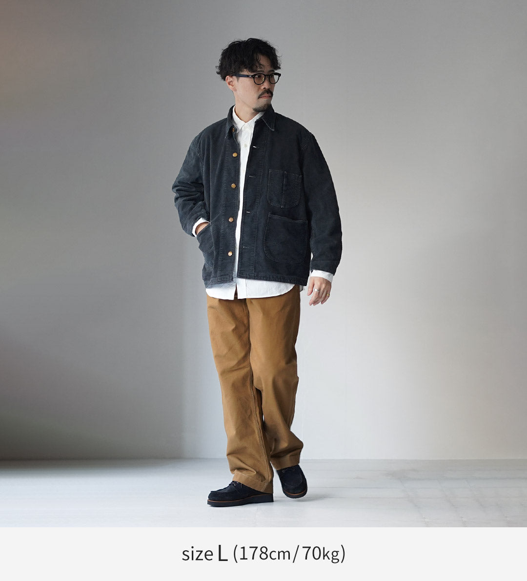 REMI RELIEF / Moleskin Coverall Jacket