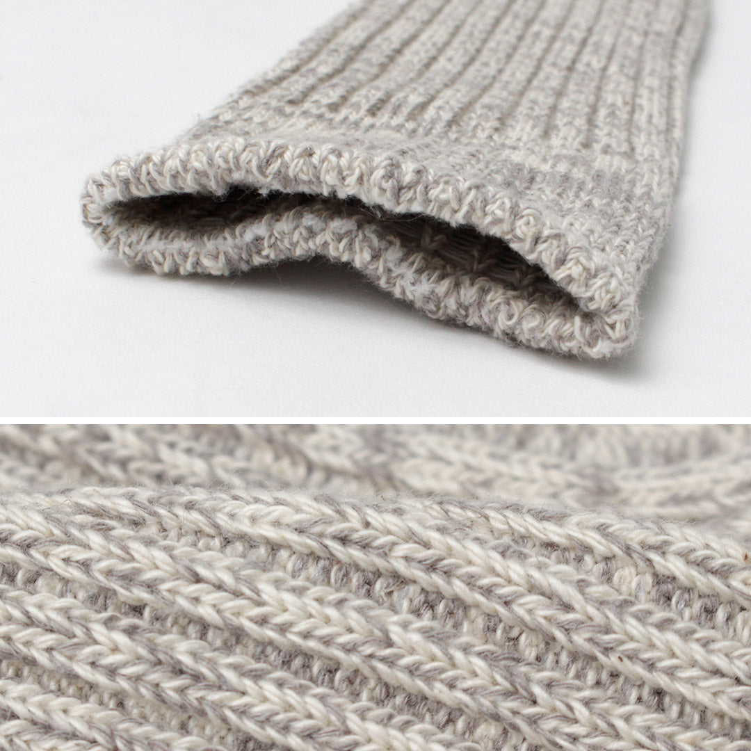 GOHEMP / Organic Cotton x Hemp Pile Crew Socks