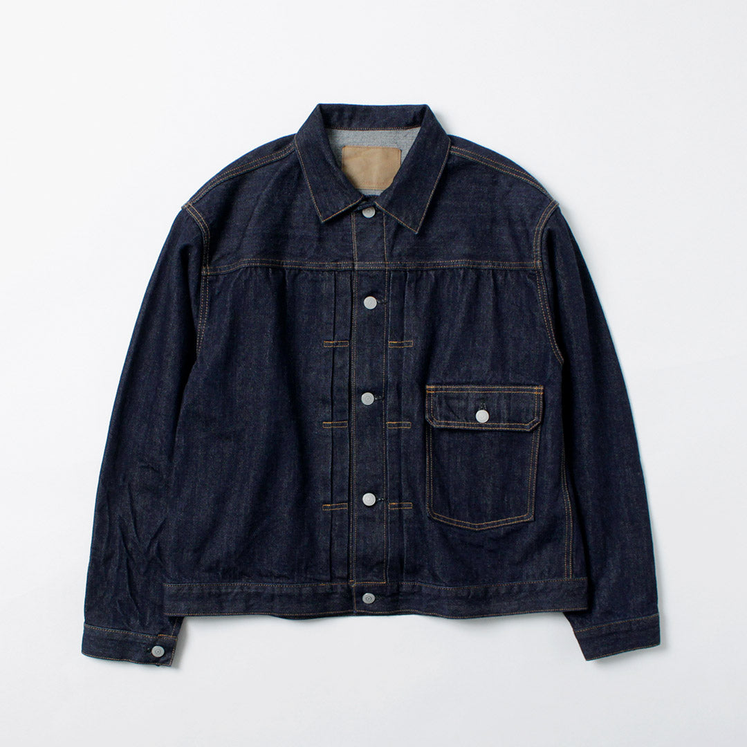 ORDINARY FITS / 1st Type Denim Jacket One Washed