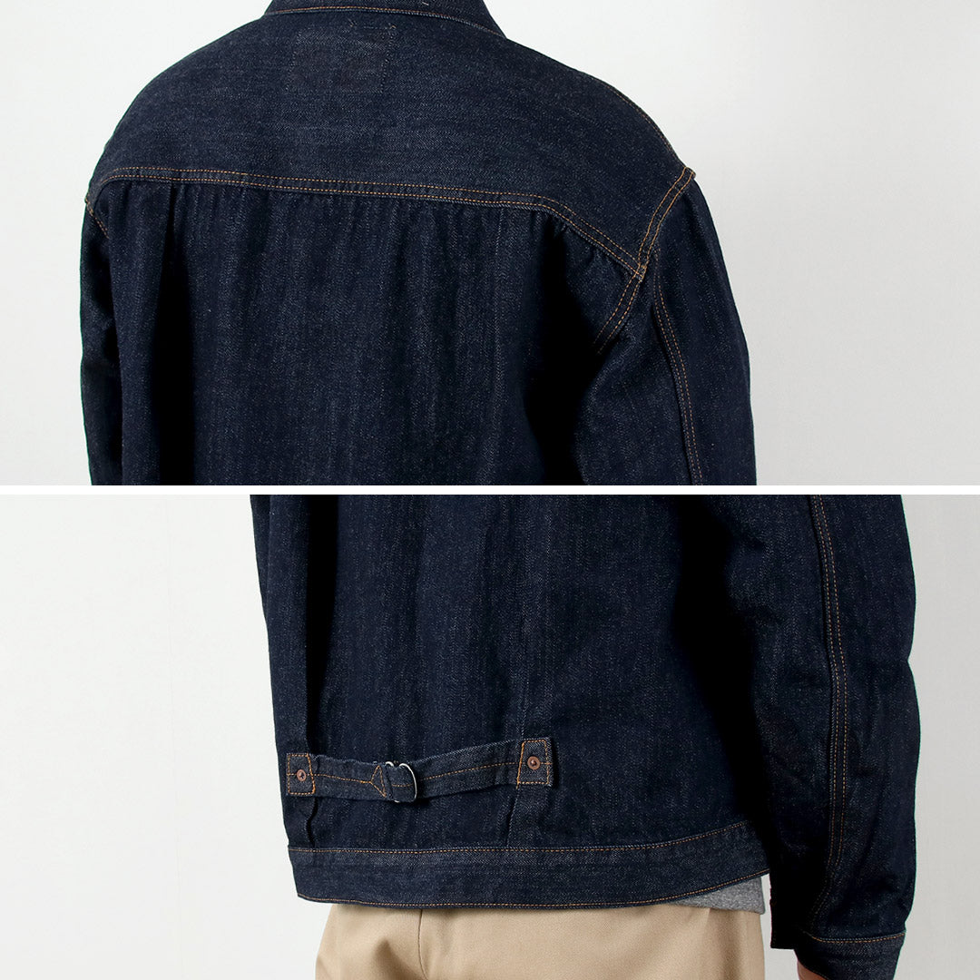 ORDINARY FITS / 1st Type Denim Jacket One Washed