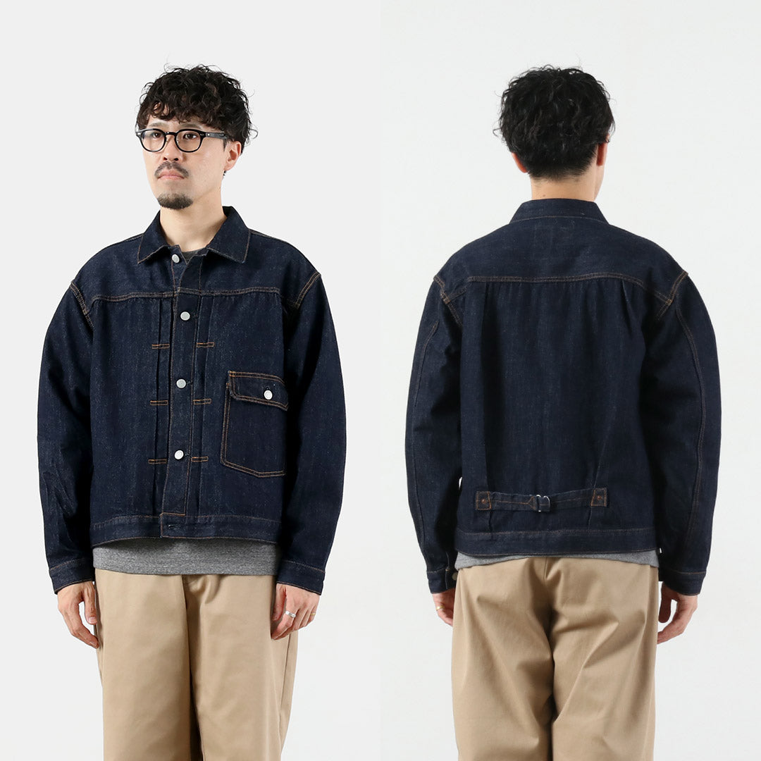 ORDINARY FITS / 1st Type Denim Jacket One Washed