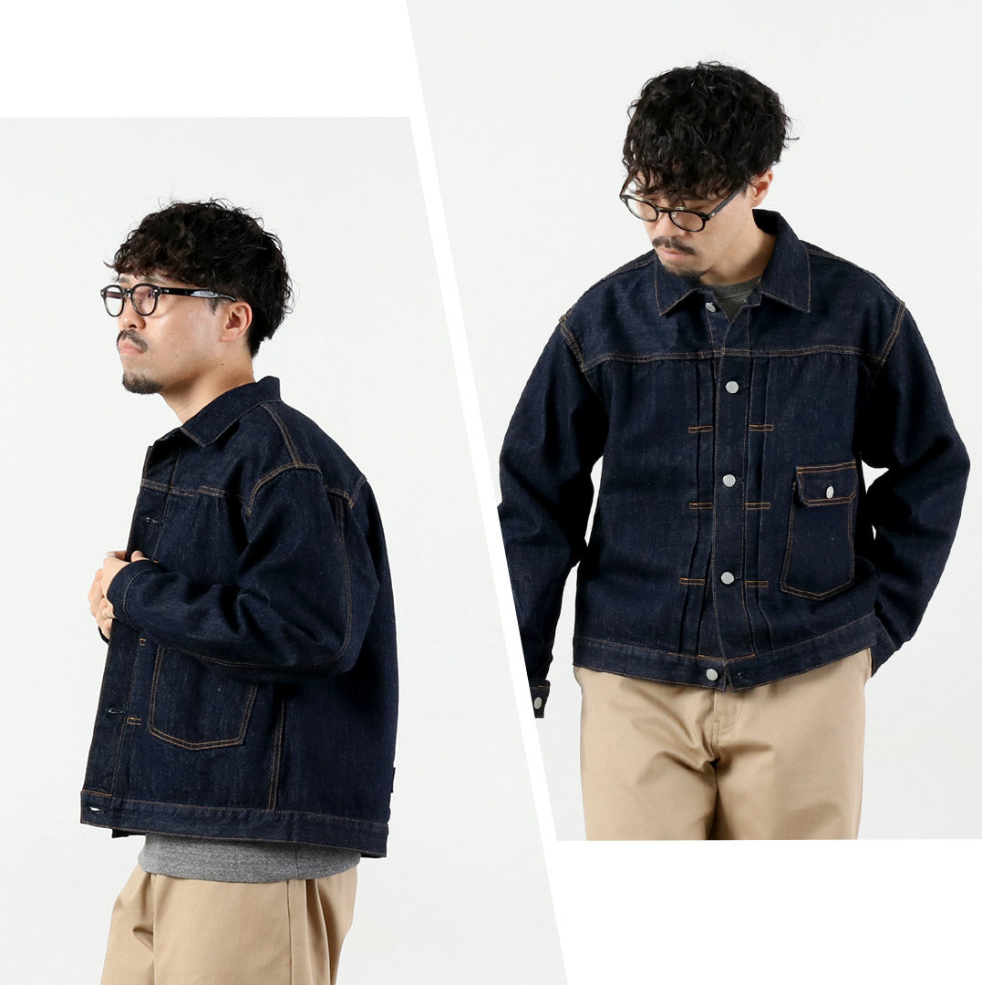 ORDINARY FITS / 1st Type Denim Jacket One Washed
