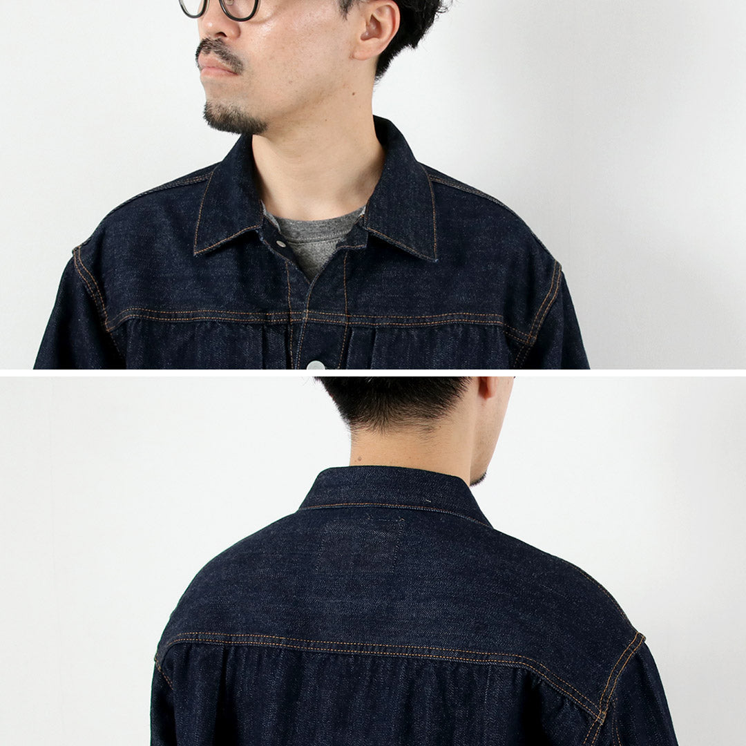 ORDINARY FITS / 1st Type Denim Jacket One Washed