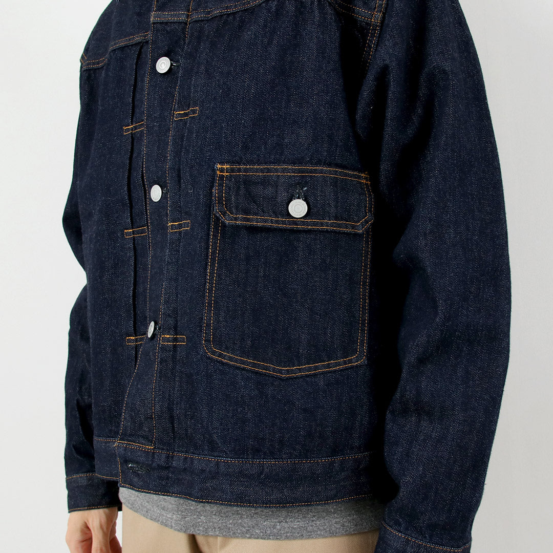 ORDINARY FITS / 1st Type Denim Jacket One Washed