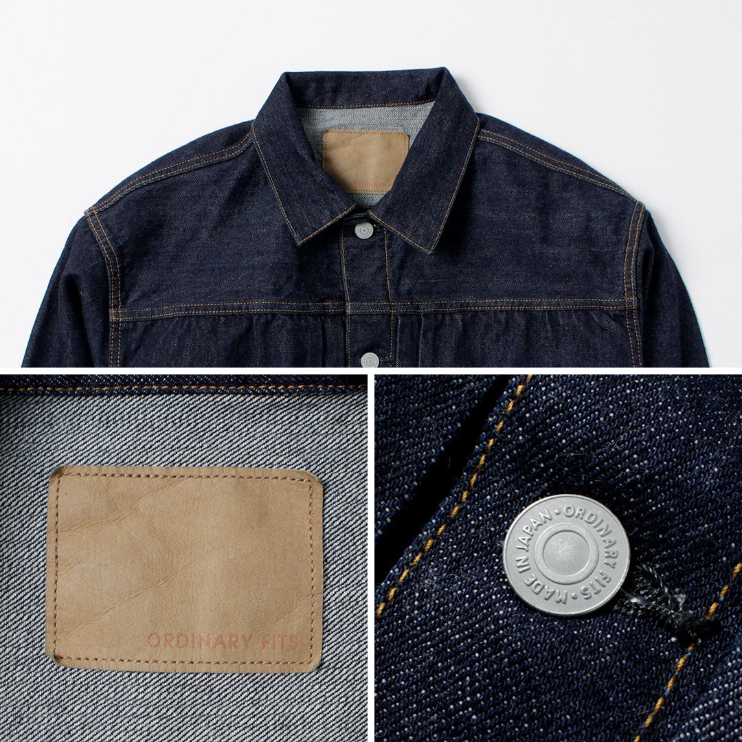 ORDINARY FITS / 1st Type Denim Jacket One Washed