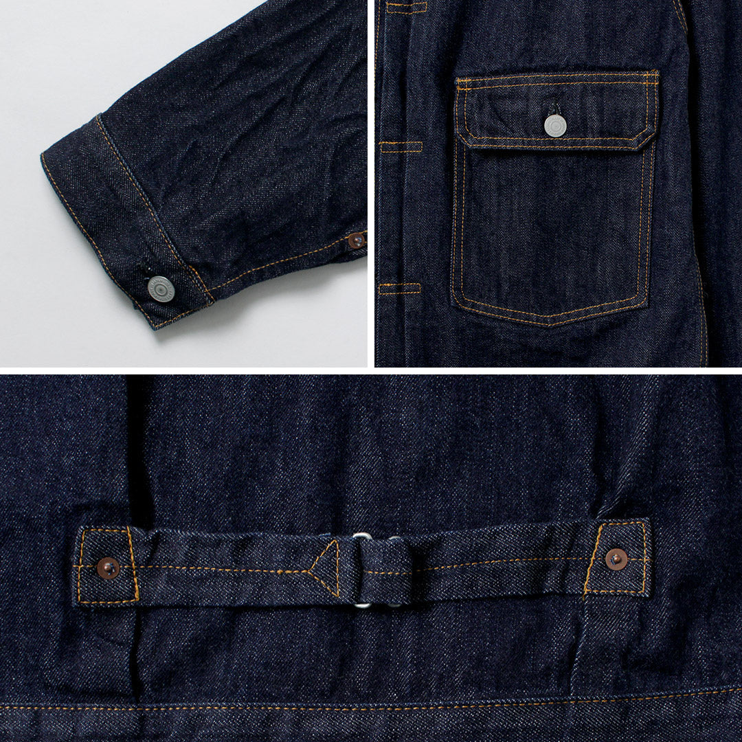 ORDINARY FITS / 1st Type Denim Jacket One Washed