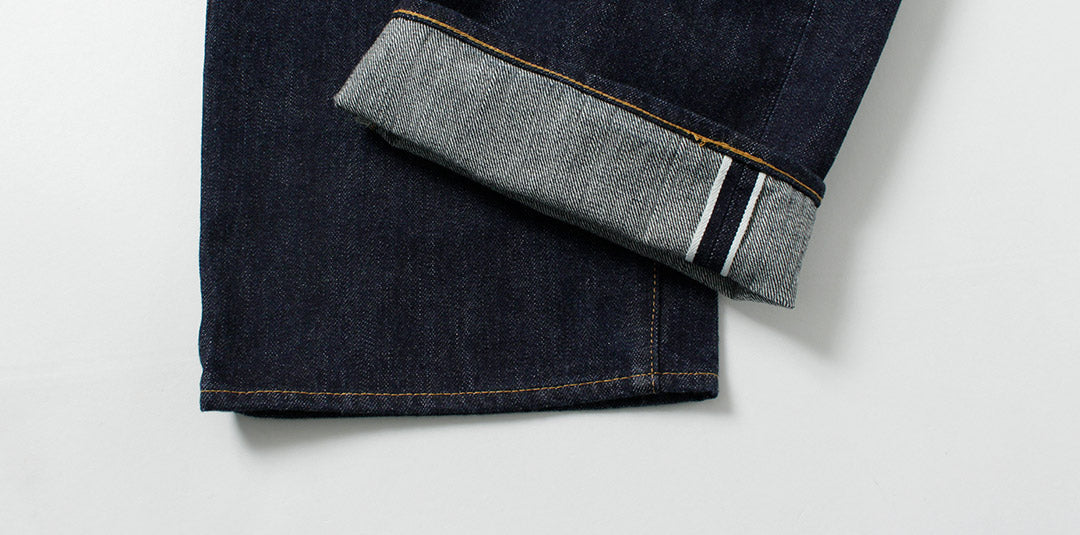 ORDINARY FITS / Wide Denim Pants One-washed