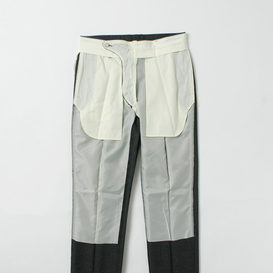 BARNSTORMER / Saxony Flannel 2-Tuck Trousers
