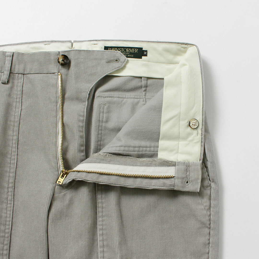 BARNSTORMER / Vintage Corduroy Dress Fatigue Trousers