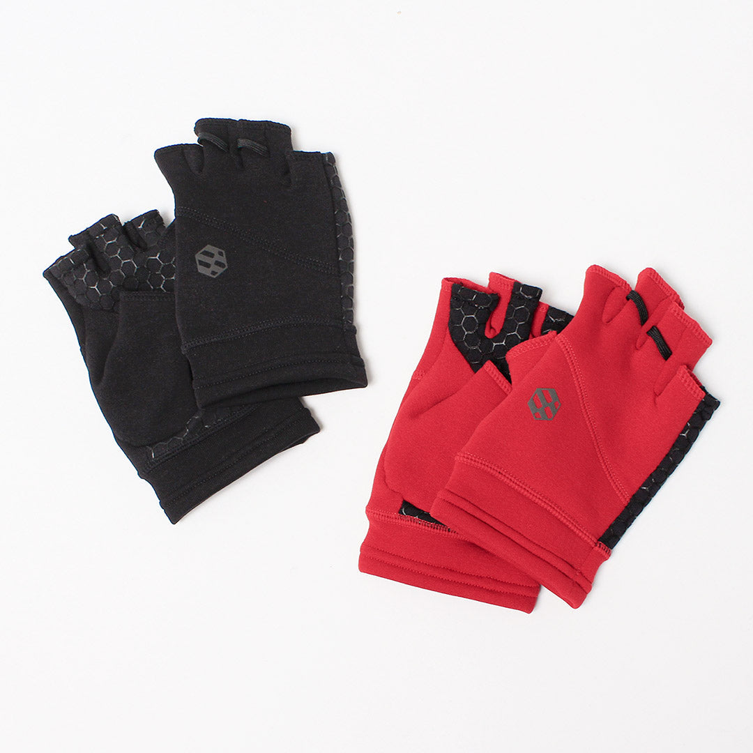 HANDSON GRIP / Liberty Half-Finger POLARTEC Power Stretch Pro Gloves