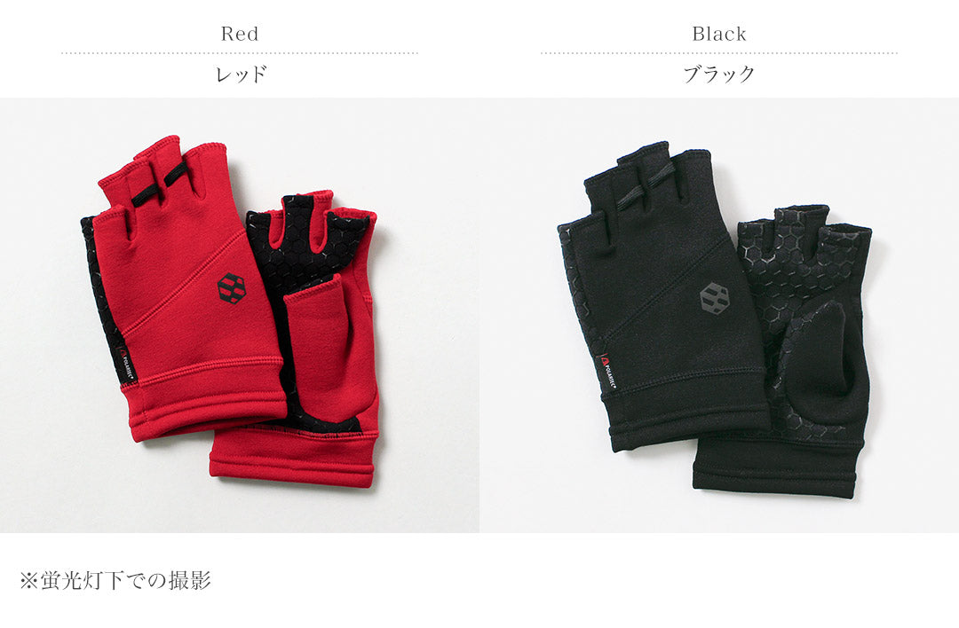 HANDSON GRIP / Liberty Half-Finger POLARTEC Power Stretch Pro Gloves