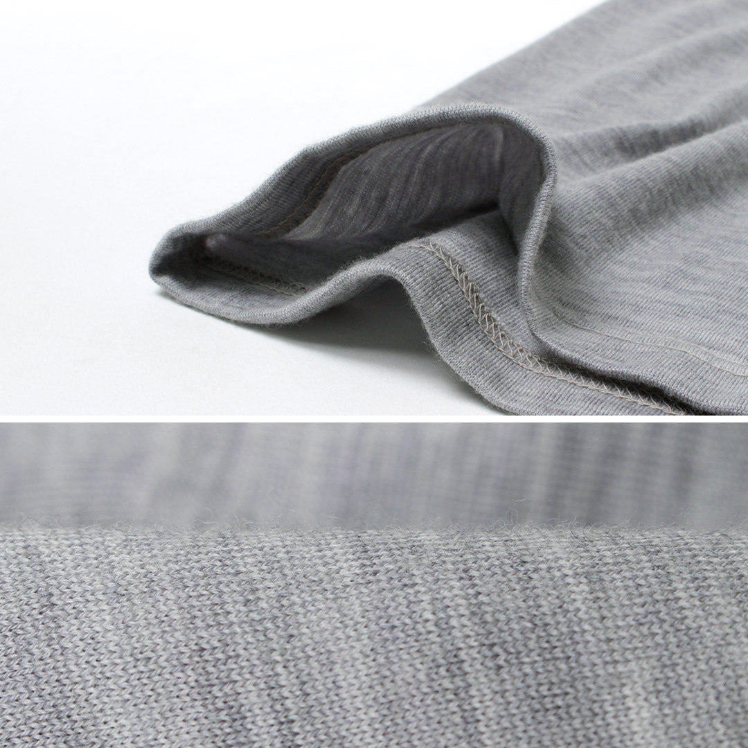 FILMELANGE / Wolfe New Zealand Merino Wool Jersey T-Shirt