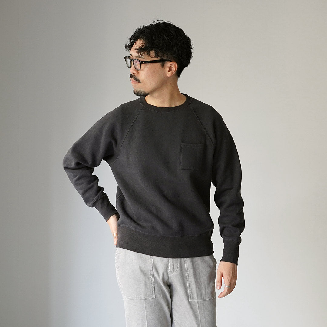 FILMELANGE / 버드 캄피오네 라이닝 크루넥 스웨트셔츠