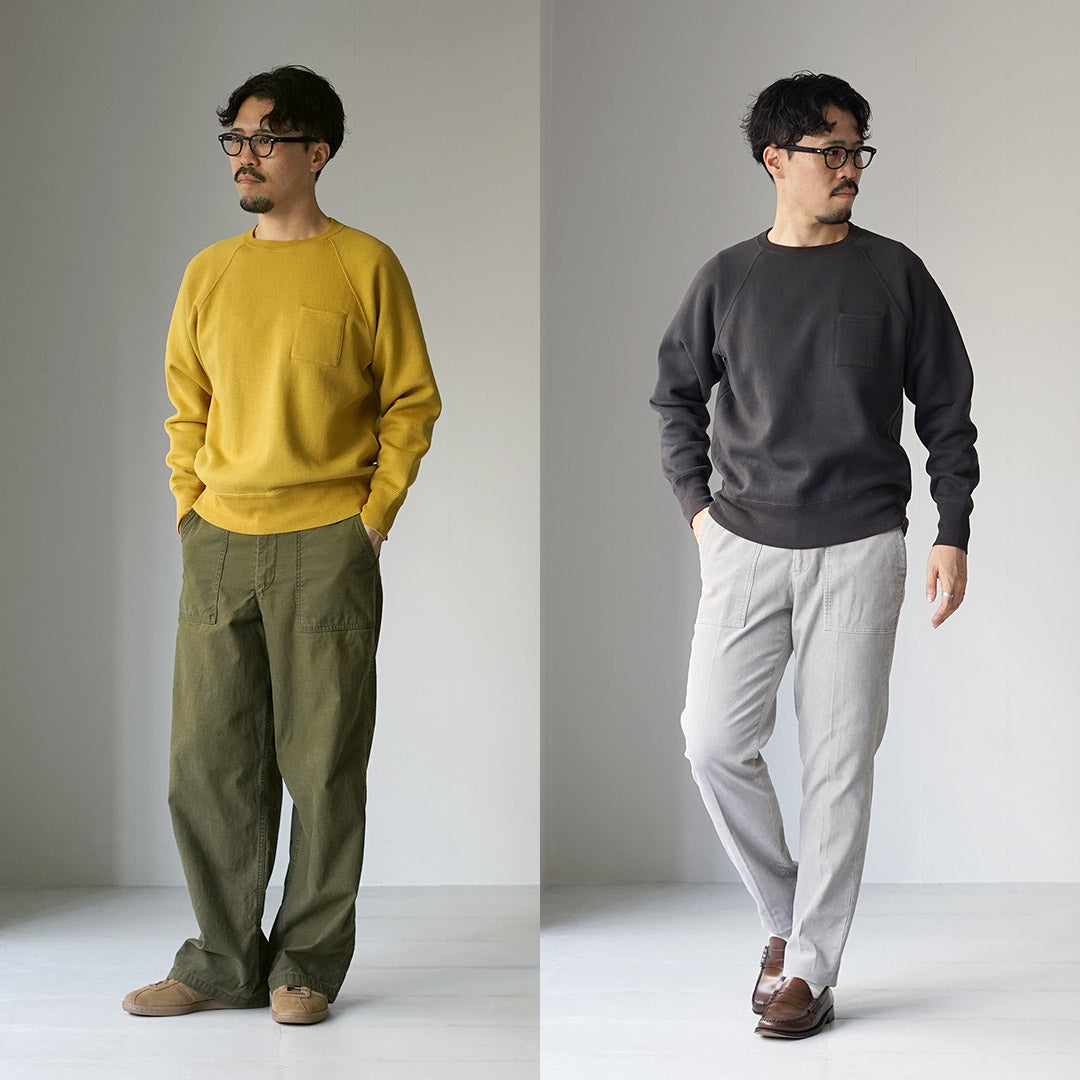 FILMELANGE / 버드 캄피오네 라이닝 크루넥 스웨트셔츠