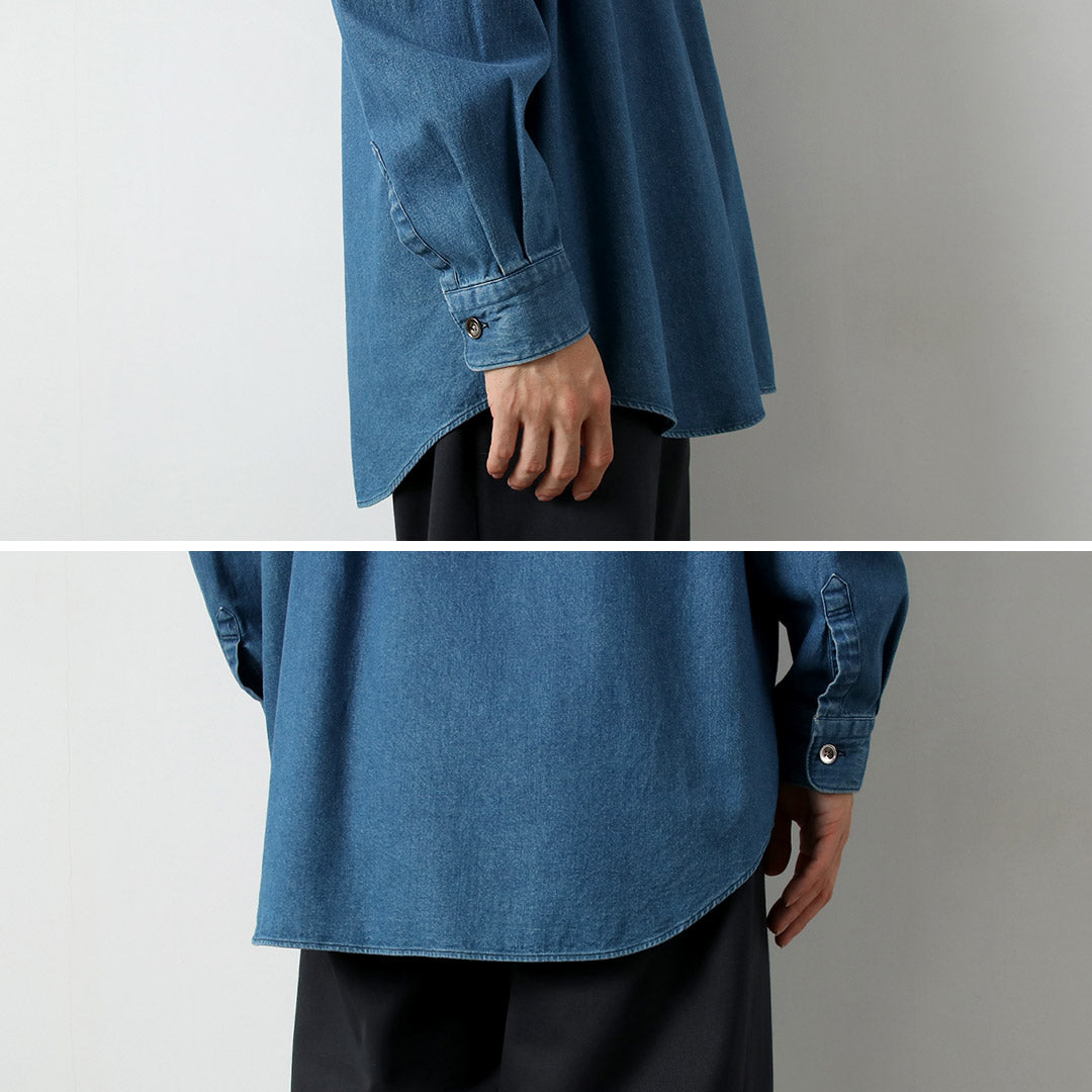 FUJITO / 8oz Denim Big Size Shirt