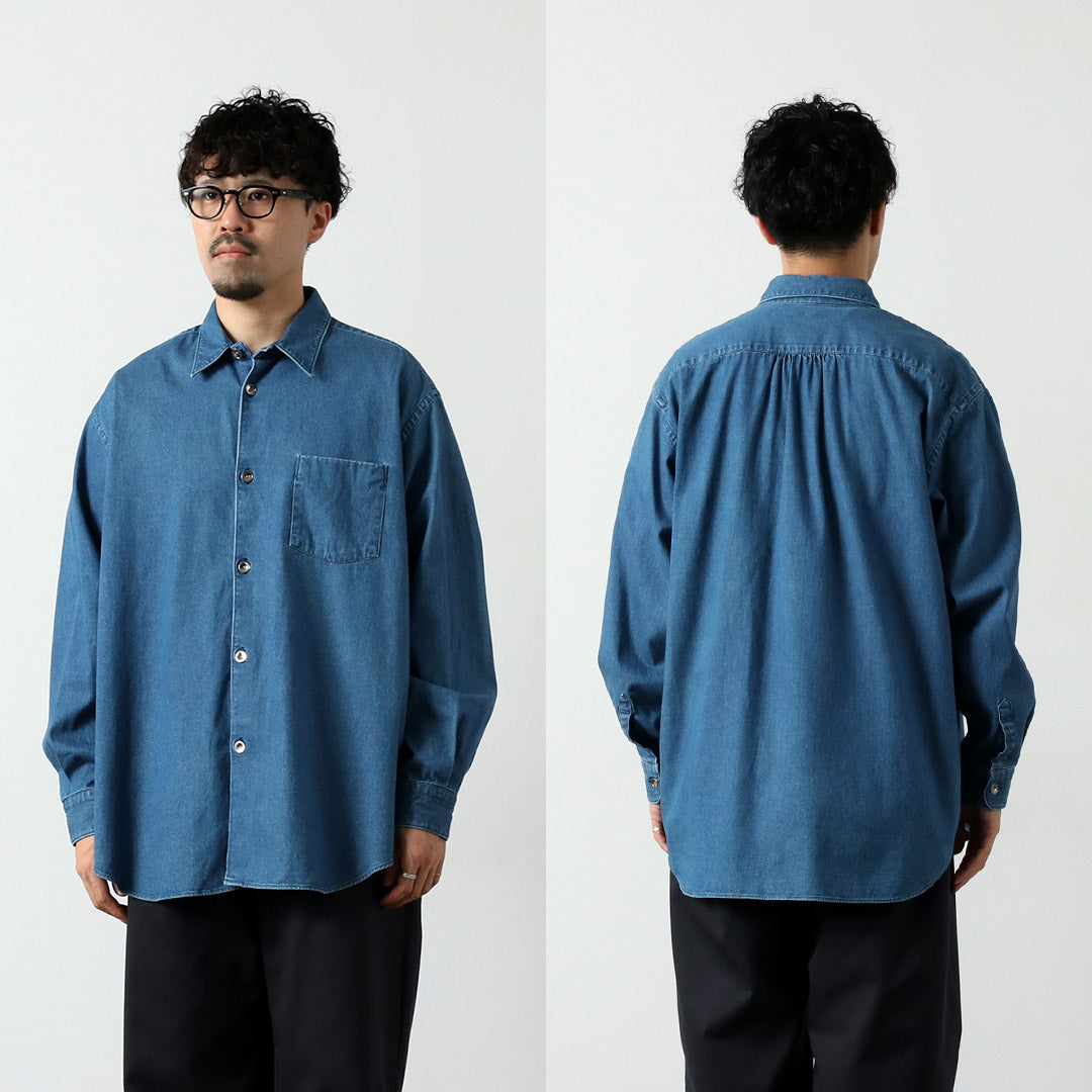 FUJITO / 8oz Denim Big Size Shirt