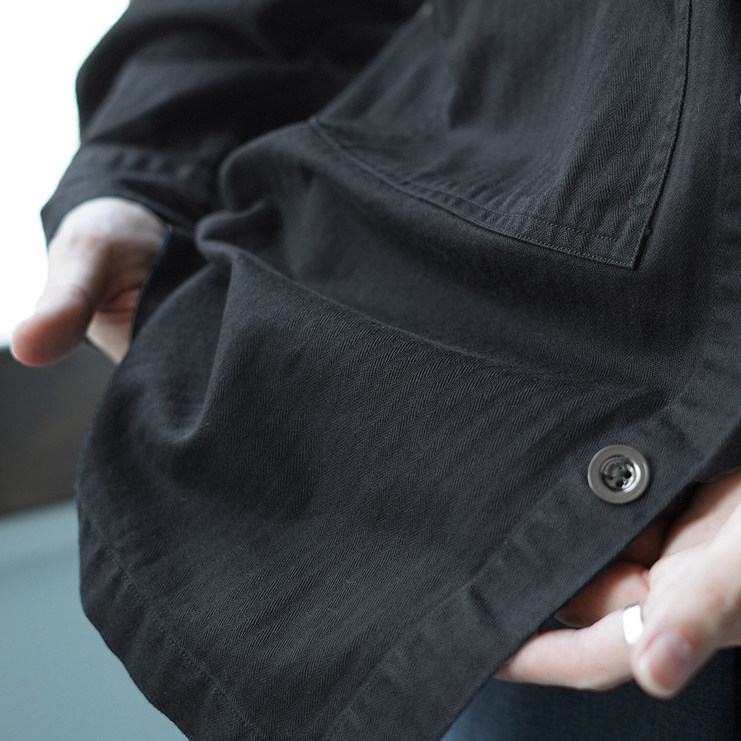 FUJITO / Herringbone Twill Army Shirt