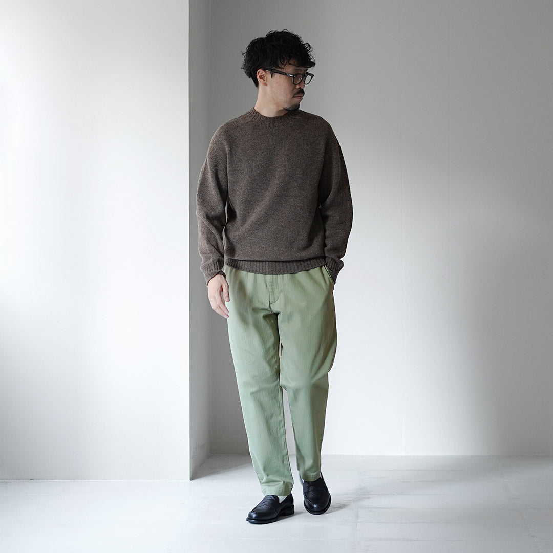 FUJITO / Herringbone Twill Easy Pants