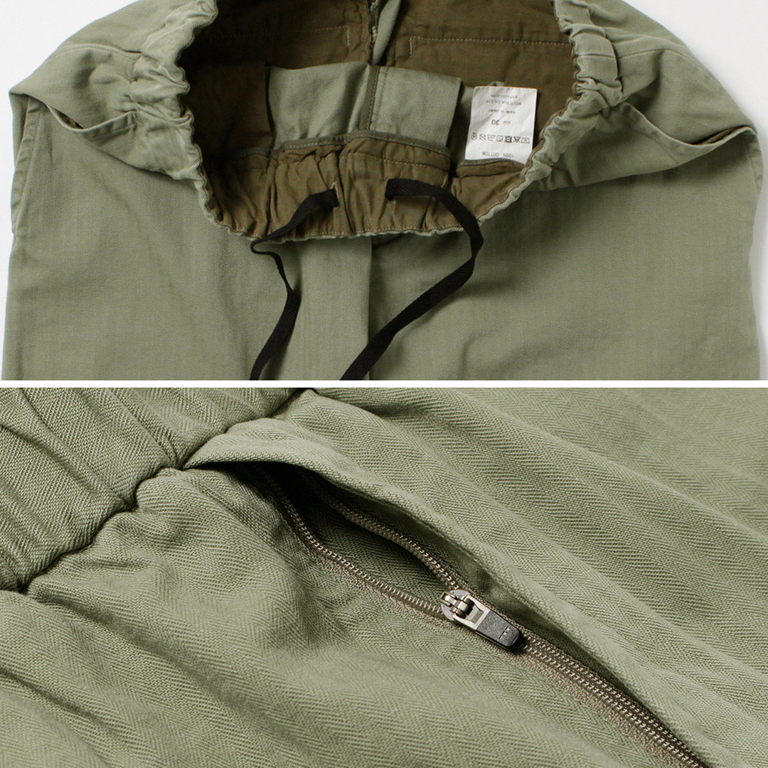 FUJITO / Herringbone Twill Easy Pants