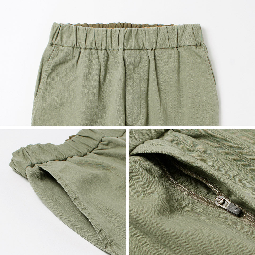 FUJITO / Herringbone Twill Easy Pants