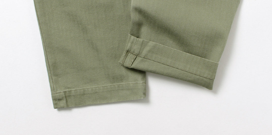 FUJITO / Herringbone Twill Easy Pants