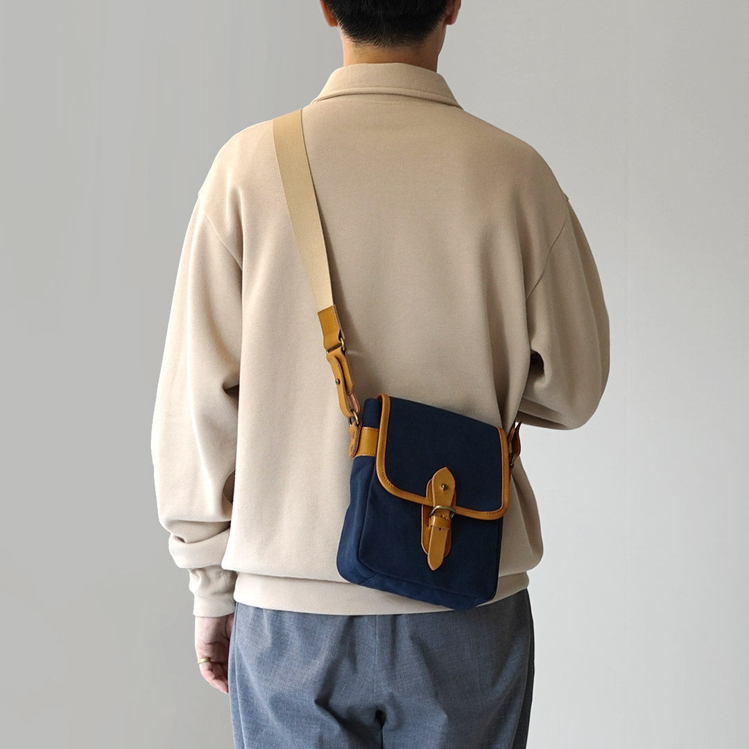 GRIPS × ROCOCO / Paraffin Satchel Bag S