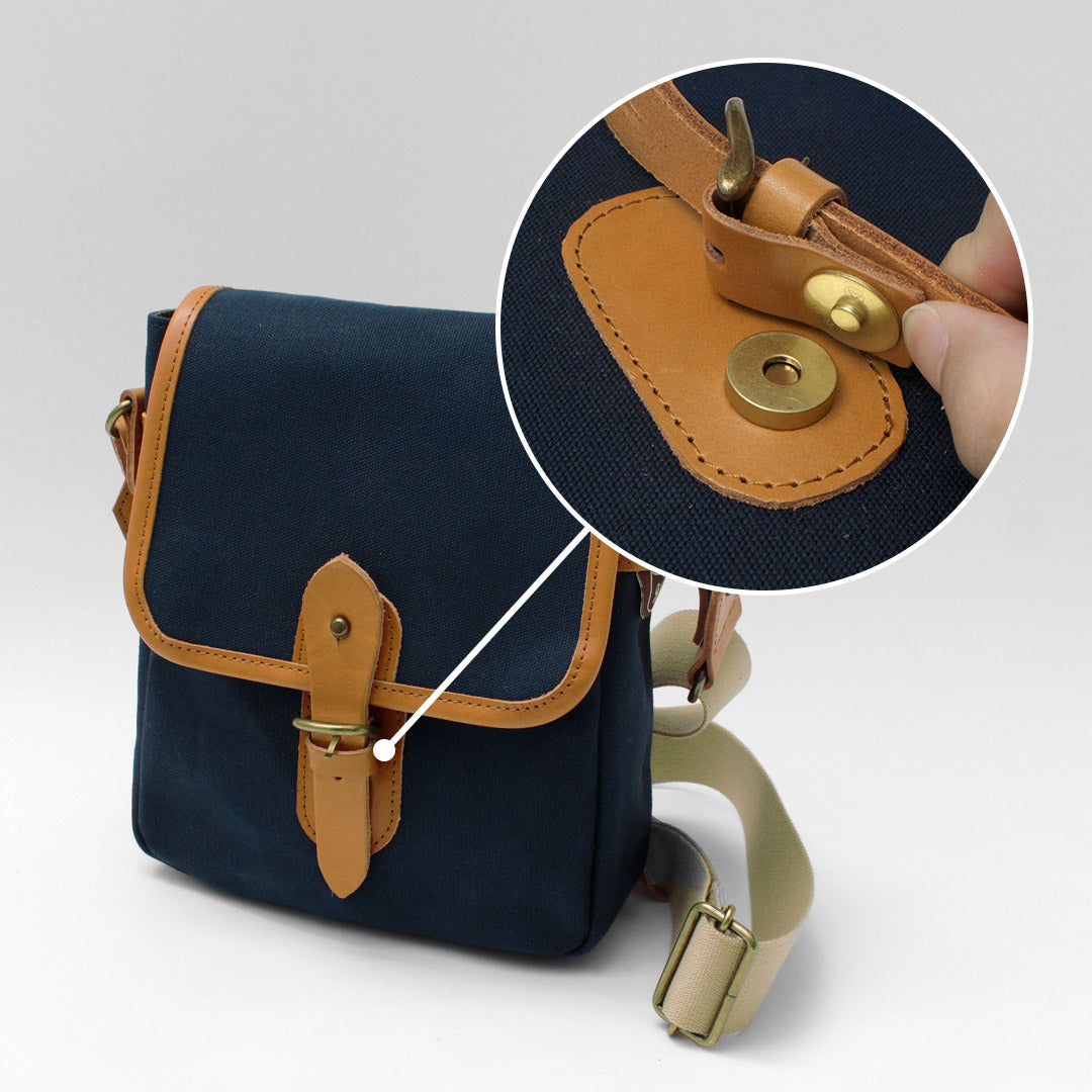 GRIPS × ROCOCO / Paraffin Satchel Bag S