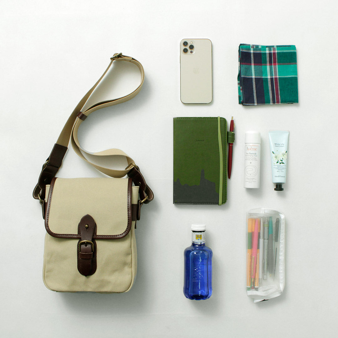 GRIPS × ROCOCO / Paraffin Satchel Bag S