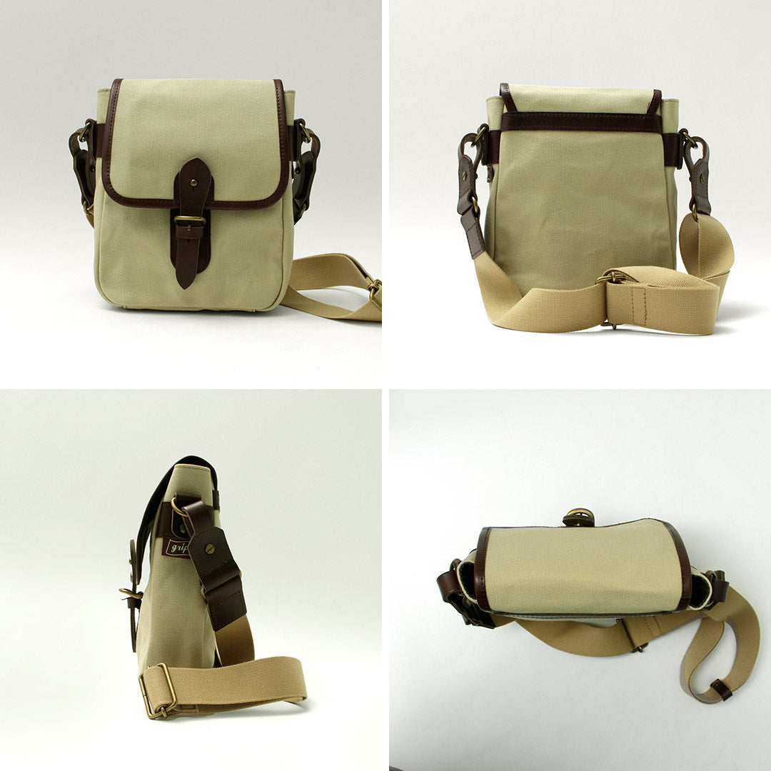 GRIPS × ROCOCO / Paraffin Satchel Bag S