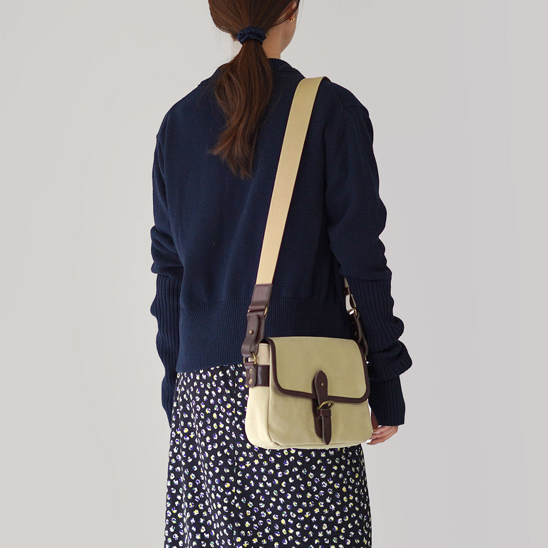 GRIPS × ROCOCO / Paraffin Satchel Bag M