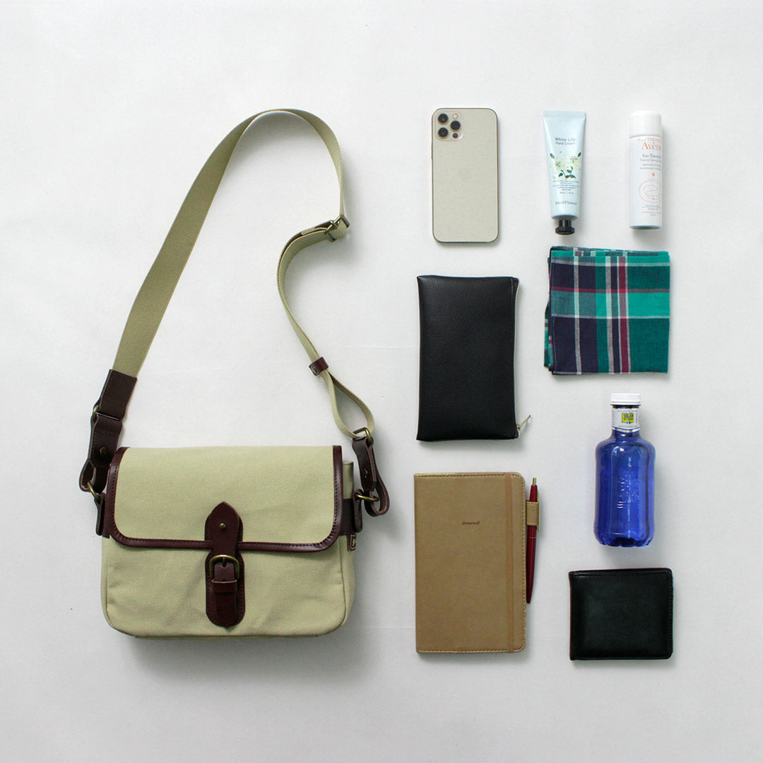 GRIPS × ROCOCO / Paraffin Satchel Bag M