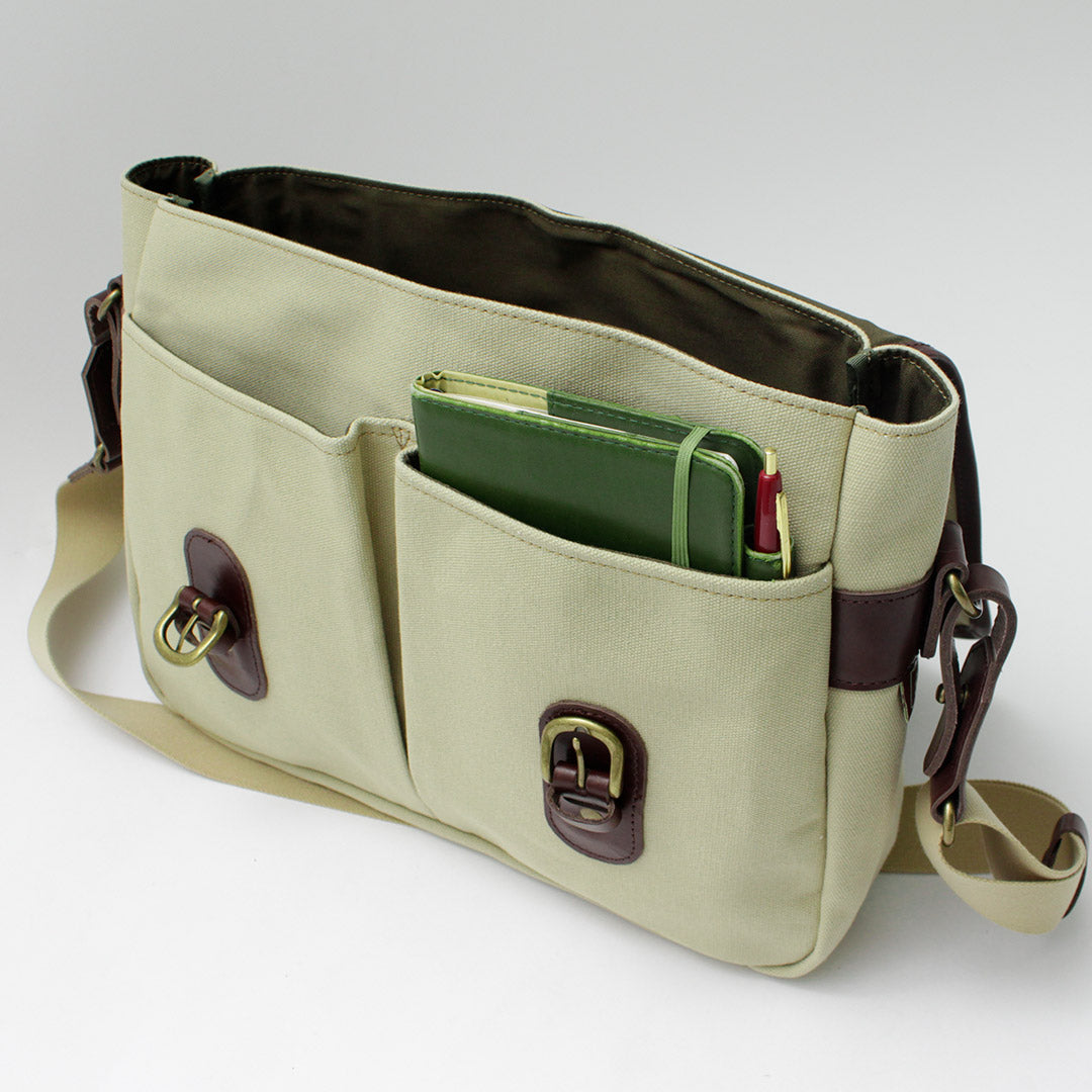 GRIPS × ROCOCO / Paraffin Satchel Bag L