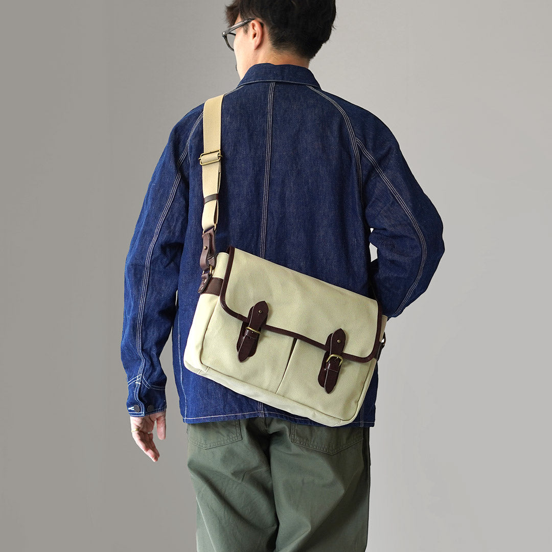 GRIPS × ROCOCO / Paraffin Satchel Bag L