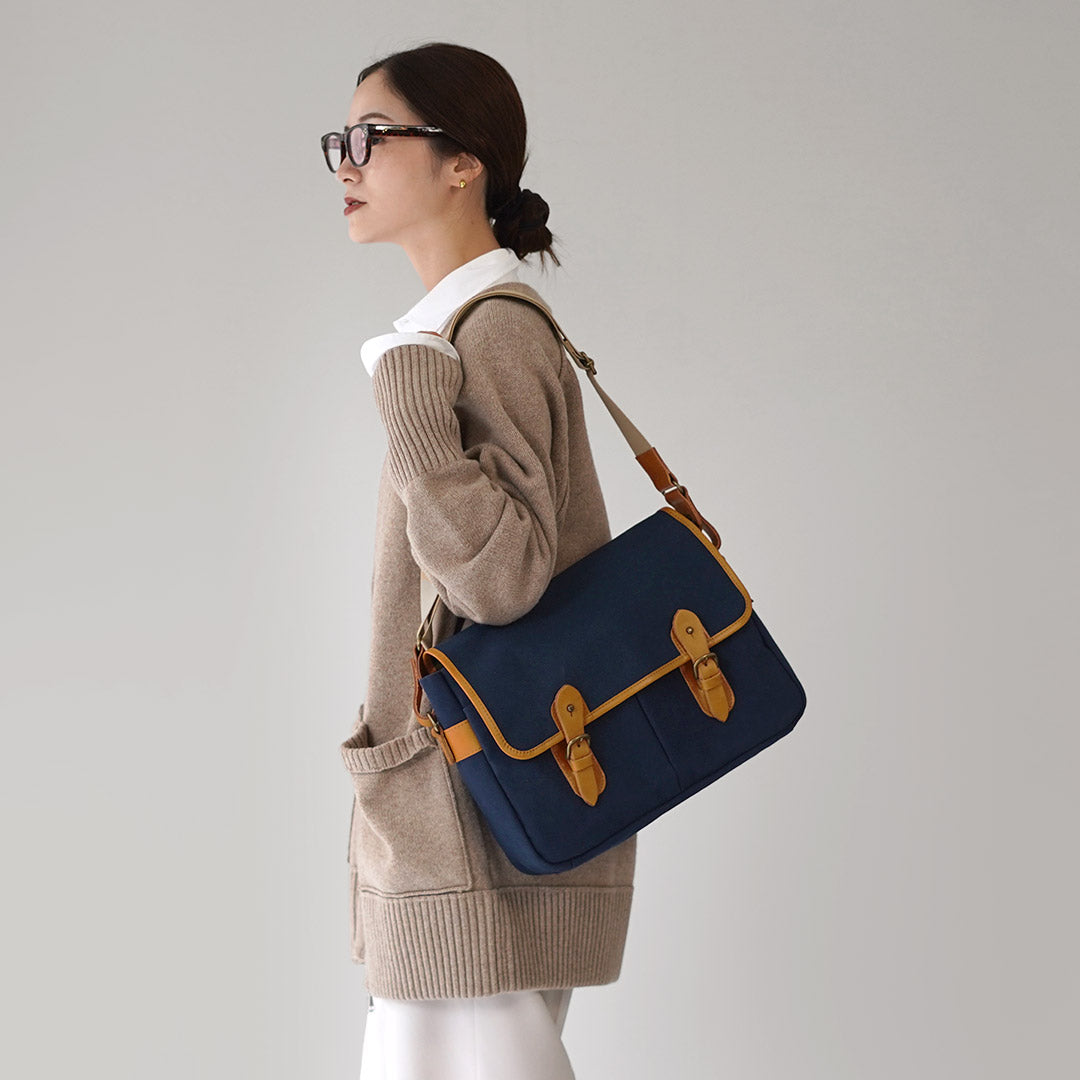GRIPS × ROCOCO / Paraffin Satchel Bag L