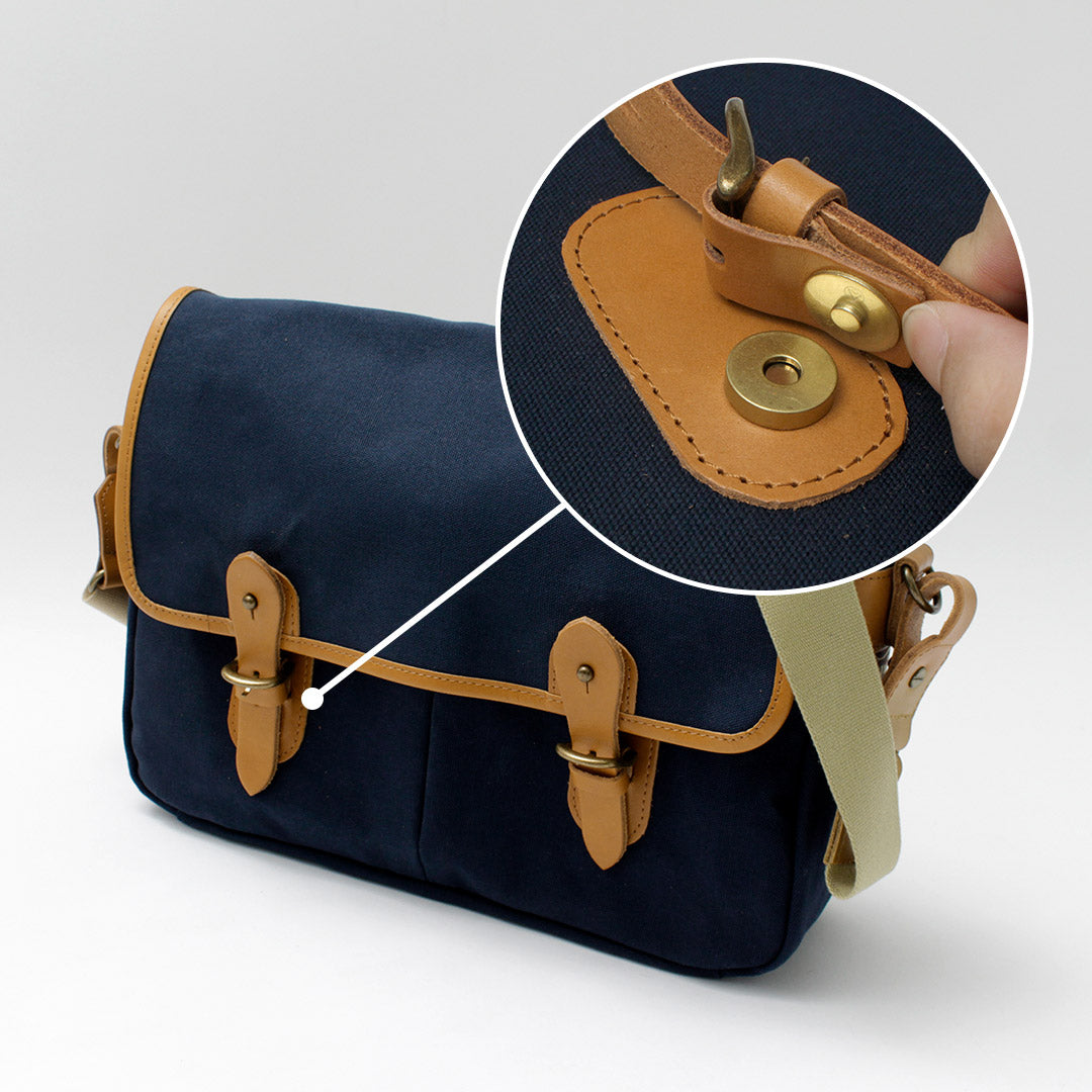 GRIPS × ROCOCO / Paraffin Satchel Bag L