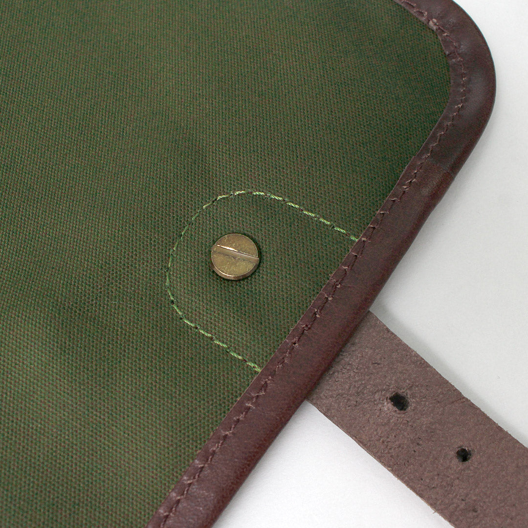 GRIPS × ROCOCO / Paraffin Satchel Bag L