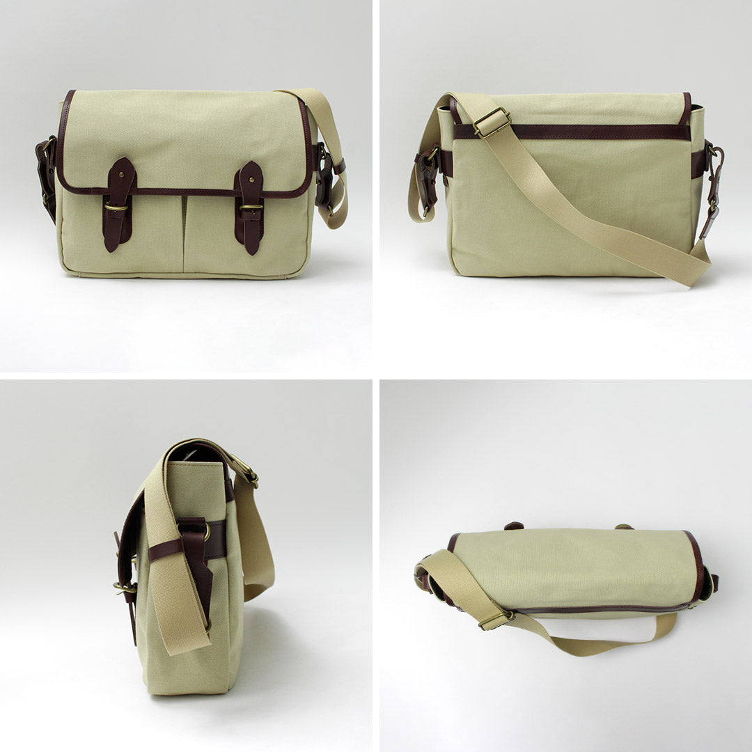 GRIPS × ROCOCO / Paraffin Satchel Bag L
