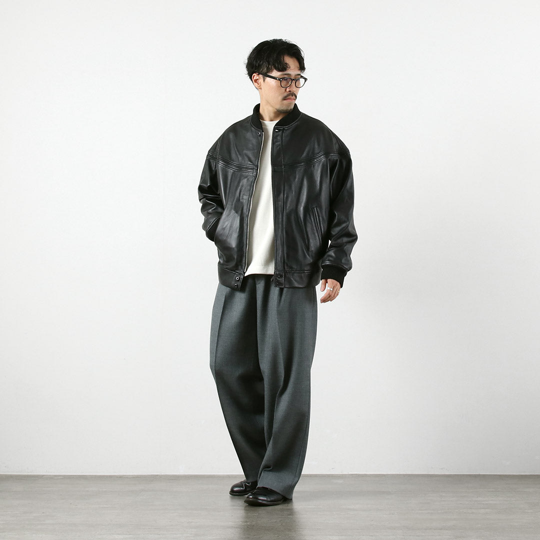 TOWNCRAFT / Leather Derby Jacket